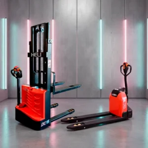 CBD20J-LI3 | 2000Kg, Eléctrica-LITIO, Zorra HELI + CDD15J | 1500kg, 3m, Eléctrico, Apilador HELI