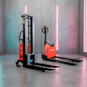 CBS15j | 1500kg, Semieléctrico, Apilador HELI + CBD15J-LI3 | 1500kg, Eléctrica-LITIO, Zorra HELI