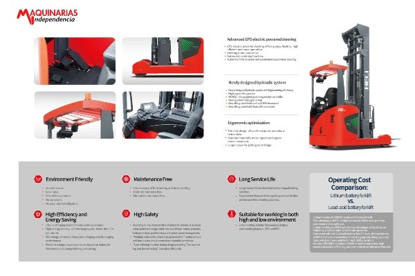 apiladores para pasillos angostos