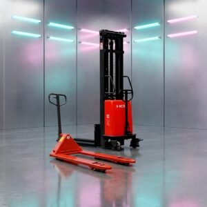 CBS15j | 1500kg, Semieléctrico, Apilador HELI 2,5m + ZORRA HELI 2,5T HELI